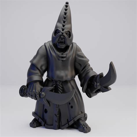 Hot Goblin 村の狂信者短剣C ミニチュア ホットゴブリン 狂信者フィギュア