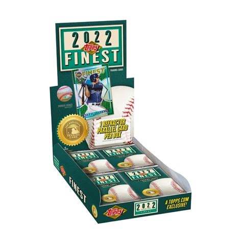 Topps Finest Flashbacks Baseball Hobby Box Steel City Collectibles