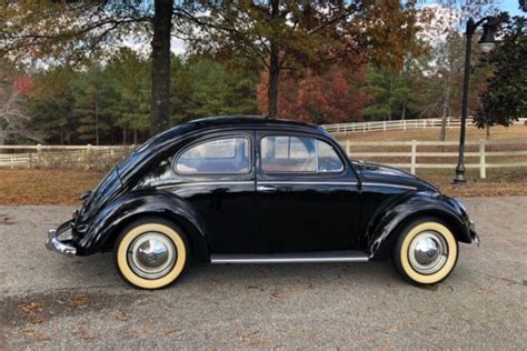 Volkswagen Beetle Split Window Coupe Side Profile