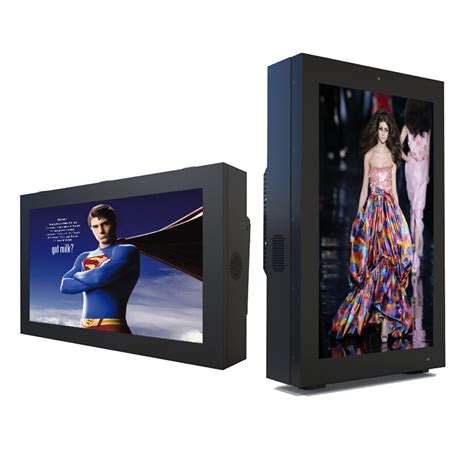 Dedi 32 Outdoor Wall Mounted Vertical LCD Touch Screen With IP65