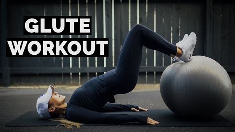 Home Glute Workout Minimal Equipment Needed Youtube