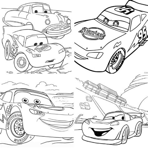 Printable Coloring Pages Lightning Mcqueen