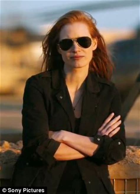 Zero Dark Thirty: Jessica Chastain as CIA spy in designer heels who ...