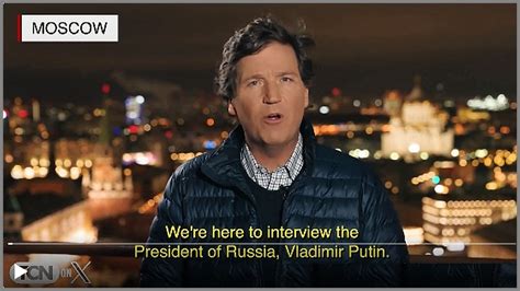 Tucker Carlson Das Interview mit dem russischen Präsidenten Wladimir