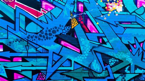 Download Wallpaper 2560x1440 Graffiti Street Art Colorful Wall