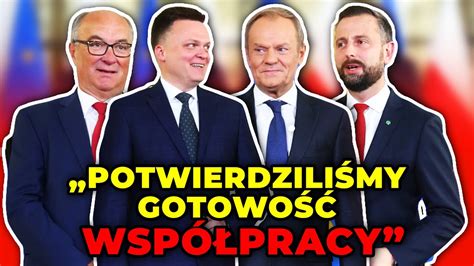 Jest oświadczenie liderów nowej koalicji Tusk Potwierdziliśmy