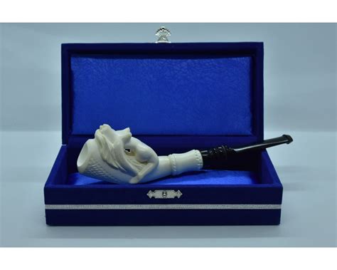 Naked Lady Pipe Horn Pipe Big Boobs Pipe Meerschaum Pipe Straight Stem Pipe Handmade Pipe