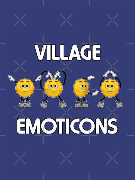 Village Emoticons Ymca T Shirt For Sale By Technoqueer Redbubble