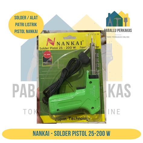 Jual Solder Listrik Solder Pistol Nankai Alat Patri Listrik Pistol