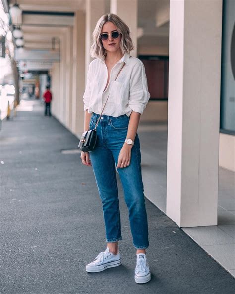 Oversized Shirt And Jeans Outfit Dresses Images 2022