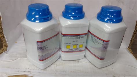 Suvchem Manufacturer And Exporter Of Sodium Potassium Tartrate Lr