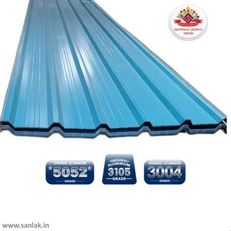 Jindal ALUMINIUM ROOFING STRONG SDP SHEET 0 56x1060 0 55 Mm At Best