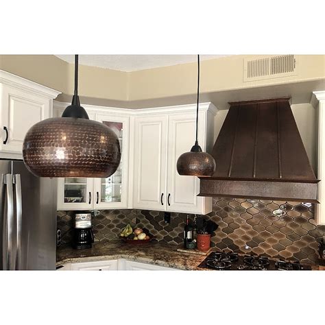 Premier Copper Products Pendant Lights Oil Rubbed Bronze Rustic Globe Mini Hanging Pendant Light