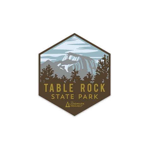 Table Rock State Park Sticker Table Rock Rock Stickers Table Rock