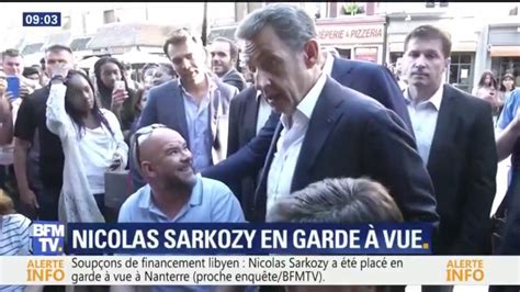 Soup Ons De Financement Libyen Nicolas Sarkozy Plac En Garde Vue