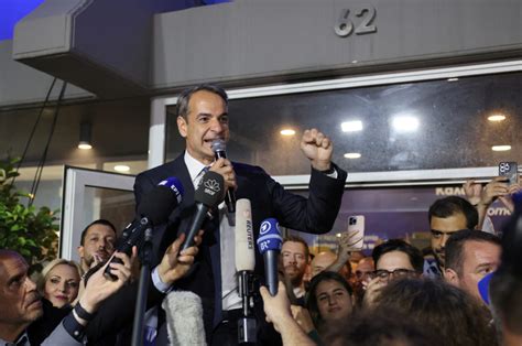 Greek PM’s conservative party wins big in election, sets sights on ...