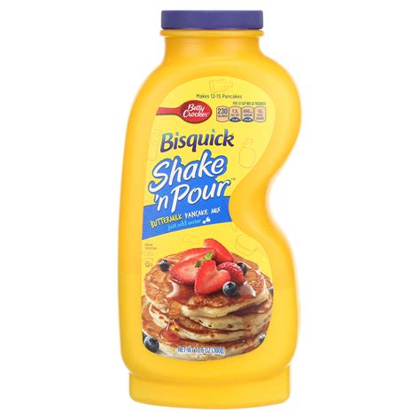 Betty Crocker Bisquick Shake N Pour Buttermilk Pancake Mix 10 6 Oz