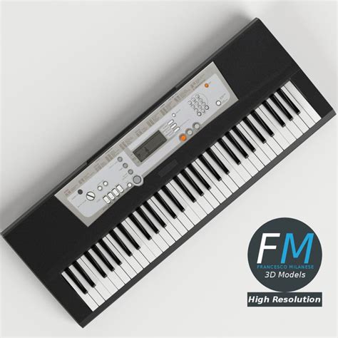 Electronic piano keyboard