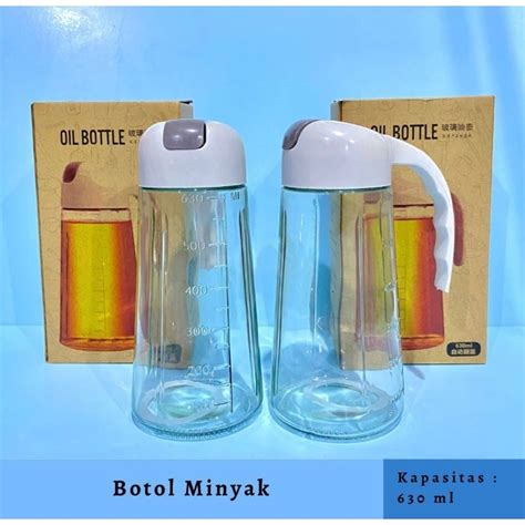 Jual Botol Minyak Goreng Bahan Kaca Tebal Kapasitas Ml Botol Kaca