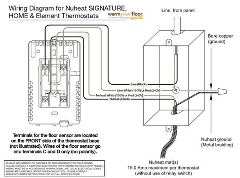 Nuheat Home thermostat Installation Unique | Wiring Diagram Image