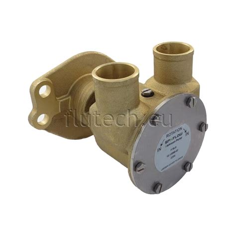 SPX Johnson Pump 10 13599 02 Bronze Impeller Pump F7B 9 Flange Mounte