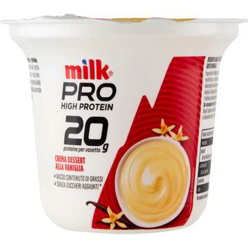 Dessert Pro High Protein Alla Vaniglia MILK 200 G Coop Shop