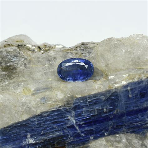 Blue Kyanite Gemstone Aa Quality Oval Shape Cut Stone Etsy Uk