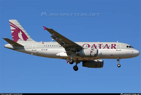 A Cjb Qatar Airways Airbus A Lr Photo By David Bracci Id