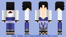 Uchiha Sasuke Minecraft Skin