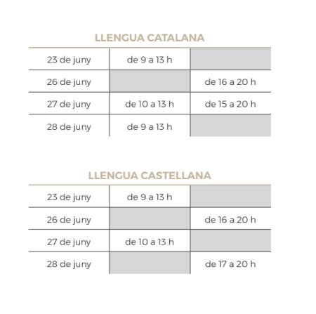 Informació sobre el procés de preinscripció 2023 2024 CFA Palau de Mar