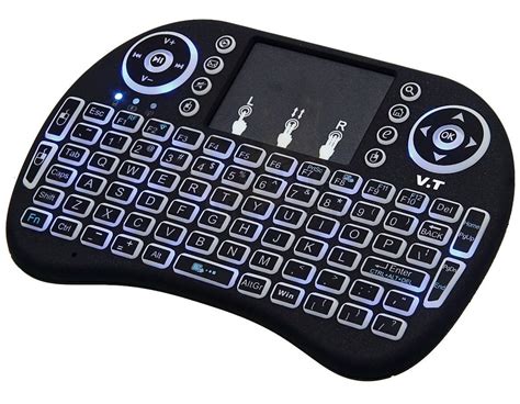 Mini Teclado Sem Fio Wireless Touch Pad Universal Console Pc Mercado