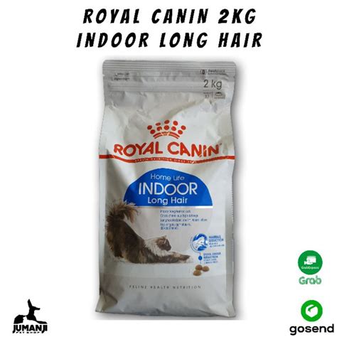 Jual Royal Canin Indoor Long Hair 2kg Makanan Kucing RC Indoor Untuk