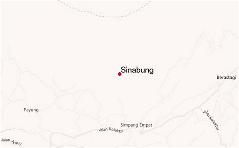 Sinabung Mountain Information