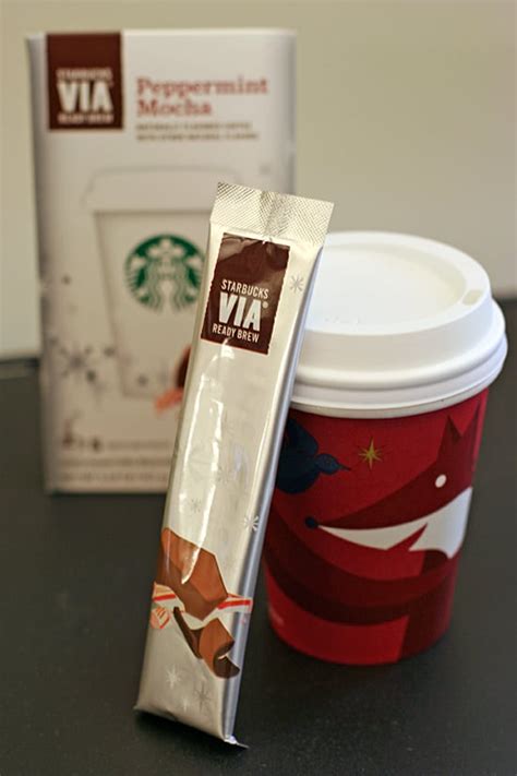 Starbucks Via Peppermint Mocha Review POPSUGAR Food