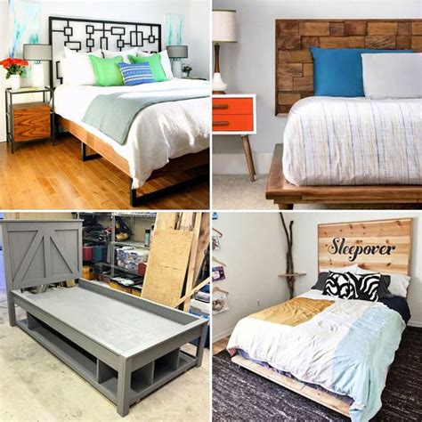 40 Easy DIY Bed Frames to Build - Blitsy