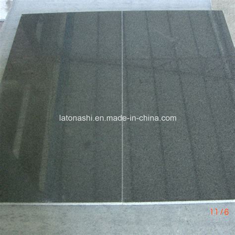 Polished Granite G654 Padang Dark China Impala Black Tiles For Floor