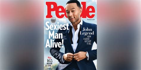 John Legend Is Named People Magazines Sexiest Man Alive 2019