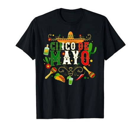 Fiesta Cinco De Mayo T Shirts Men Women Tshirt Taco T Shirt Reviewshirts Office