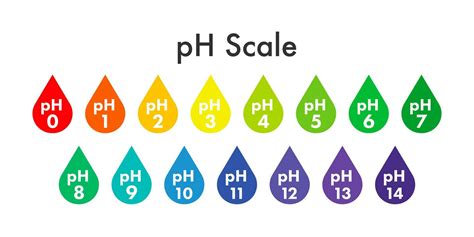 pH value scale meter. pH analysis chemical scale value test. Vector ...