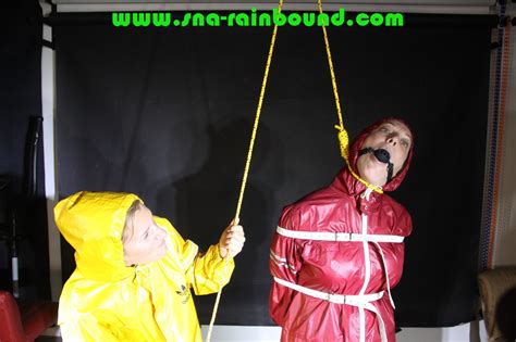 Submissive Lesbian Is Fitted With A Noose While Ball Gagged And Tied Up CoedCherry