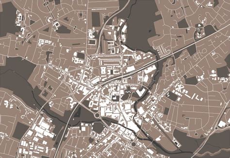 Map of the City of Chelmsford, Essex, East of England, England, UK ...