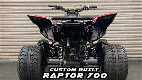 Yamaha Raptor 700 Stage 3 Quad Atv Builds Fully Custom Youtube