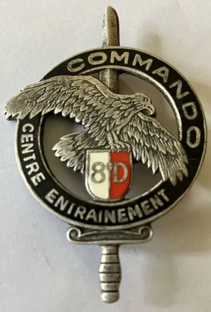 Insigne Militaire Commando Brevet N D Drago Paris G