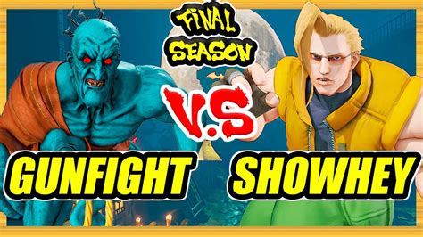 Sfv Ce Gunfight Oro Vs Showhey Nash Ranked Set Street Fighter