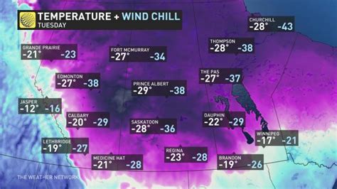 Polar vortex set to bring dangerously cold weather to the Prairies