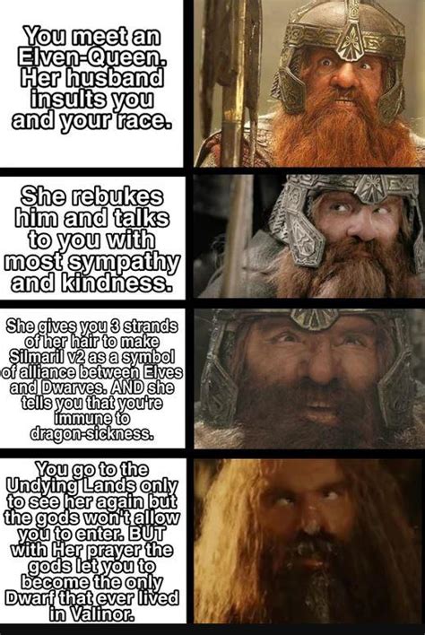 Gimli Is Such A Chad R Lotrmemes