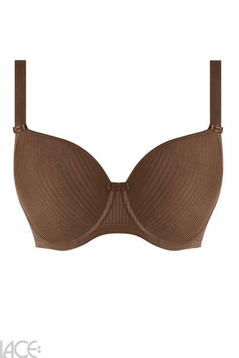 Freya Lingerie Idol T Shirt Beha E J Cup COFFEE ROAST Lace Lingerie Nl