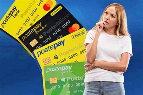 Postepay Evolution Green O Standard Quale Conviene Di Pi Nel