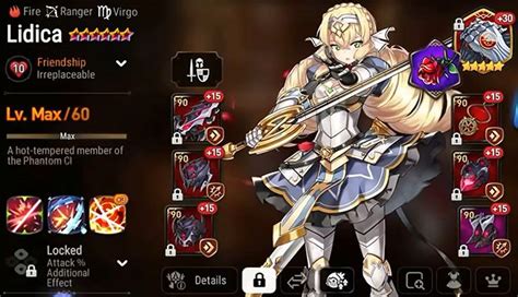 Epic Seven Lidica Build Skill Equipment And Artifacts Zathong