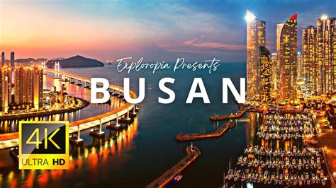 Busan South Korea 🇰🇷 4k Uhd 60fps Drone View Never Seen Before Epic